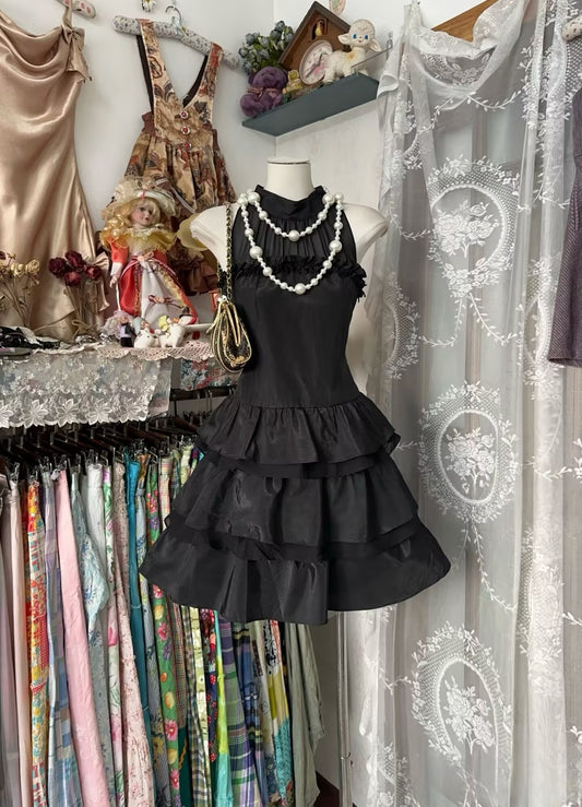 Organza Sleeveless Sheath Prom Dress Homecoming Dress Sp1416
